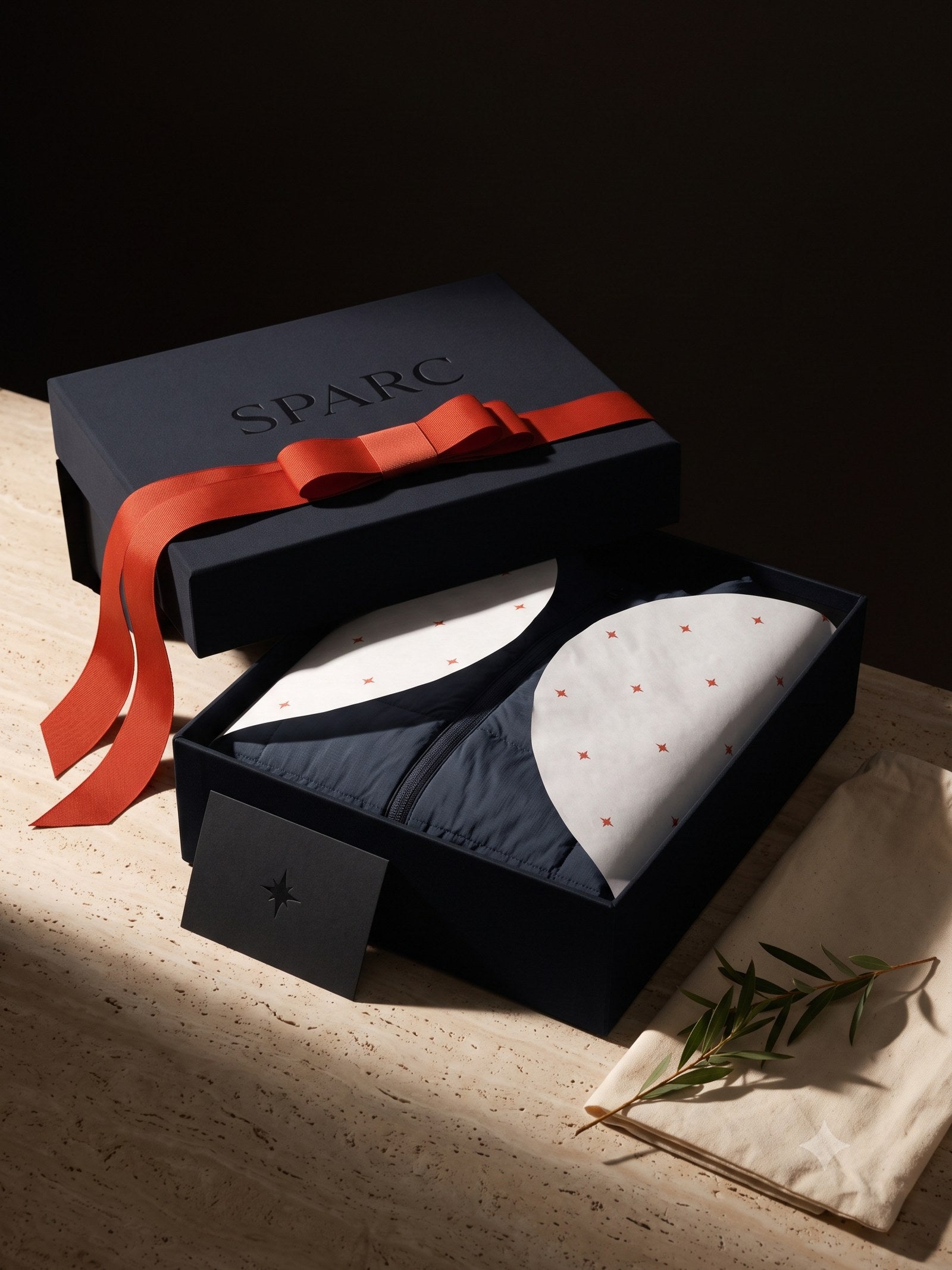 Ballast Quilted Shell Coat, the box