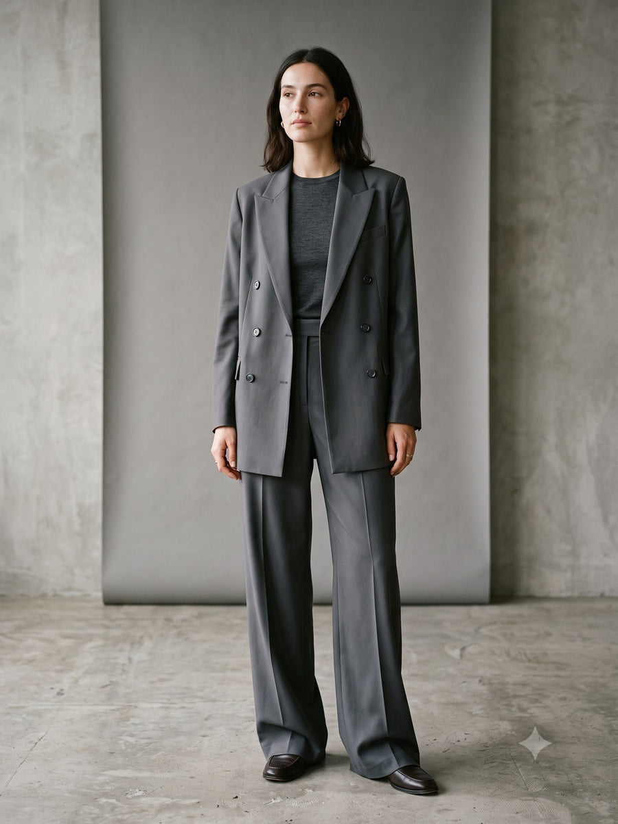 Cornice Wool-Silk Suit