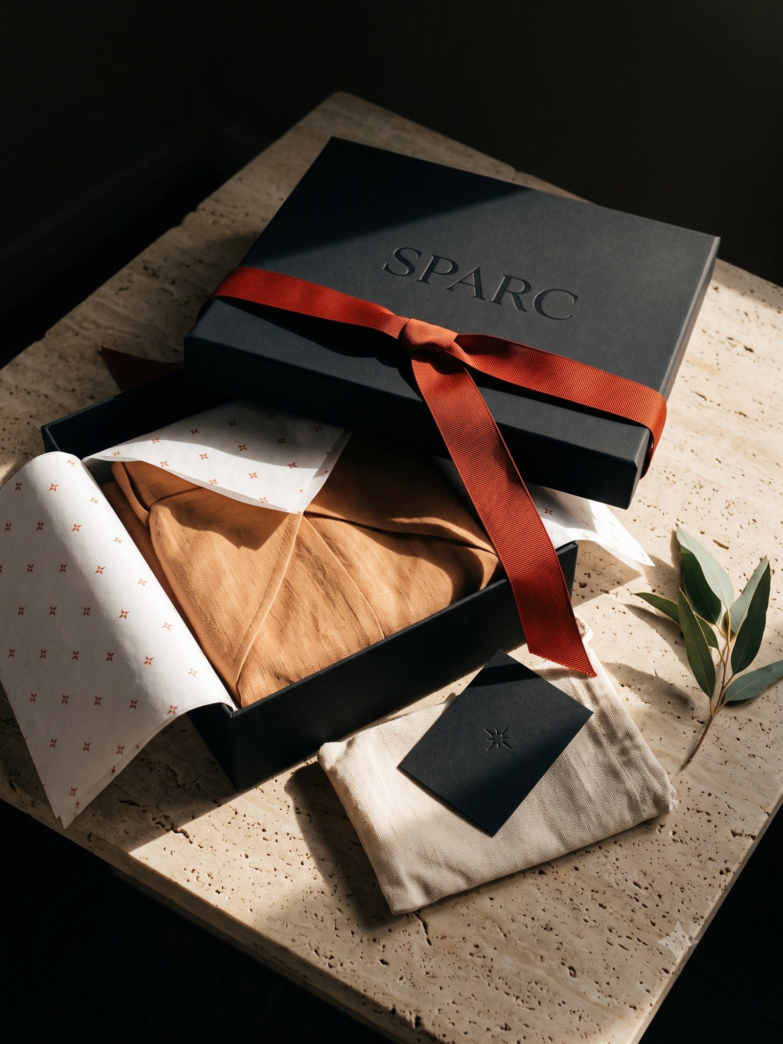 Cove Linen Balloon Pant, the box