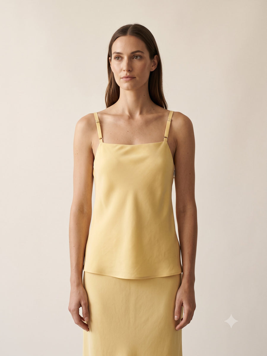 Halo Bias Silk Camisole
