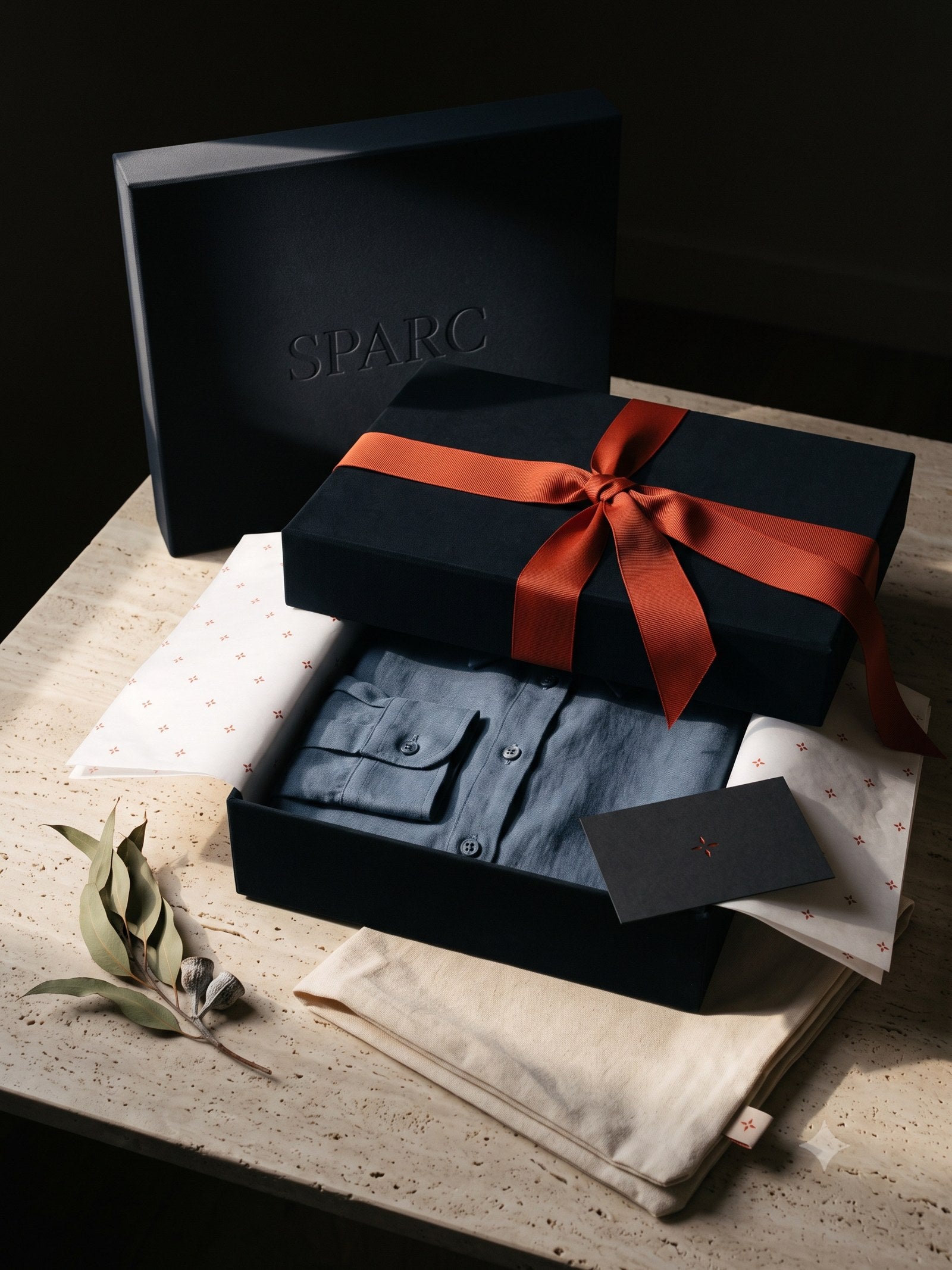 Harbour Linen Shirt Dress, the box