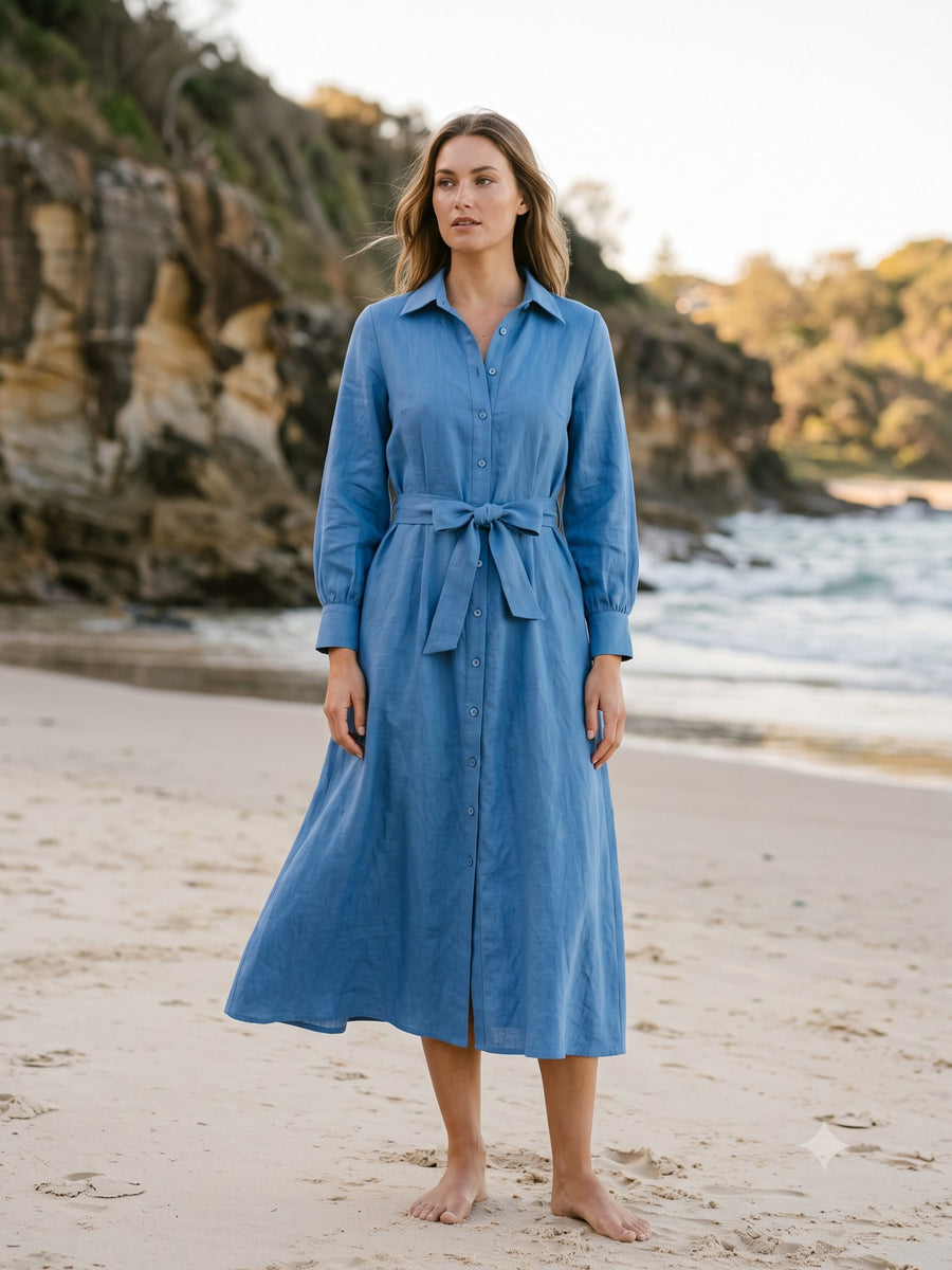 Harbour Linen Shirt Dress