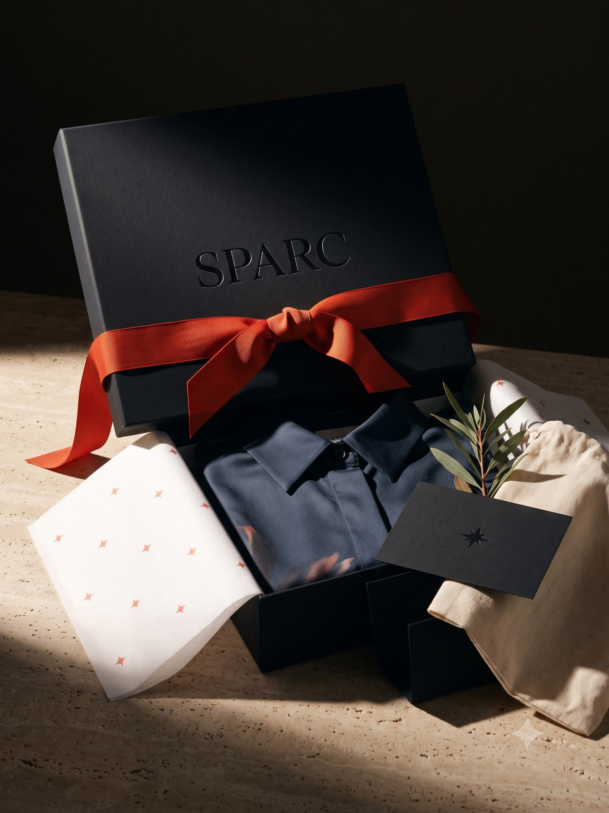 Ignis Print Silk Shirt, the box