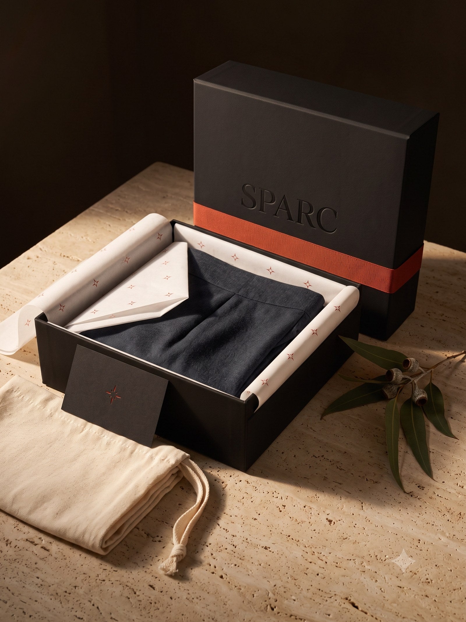 Keystone Wool Flannel Column Skirt, the box
