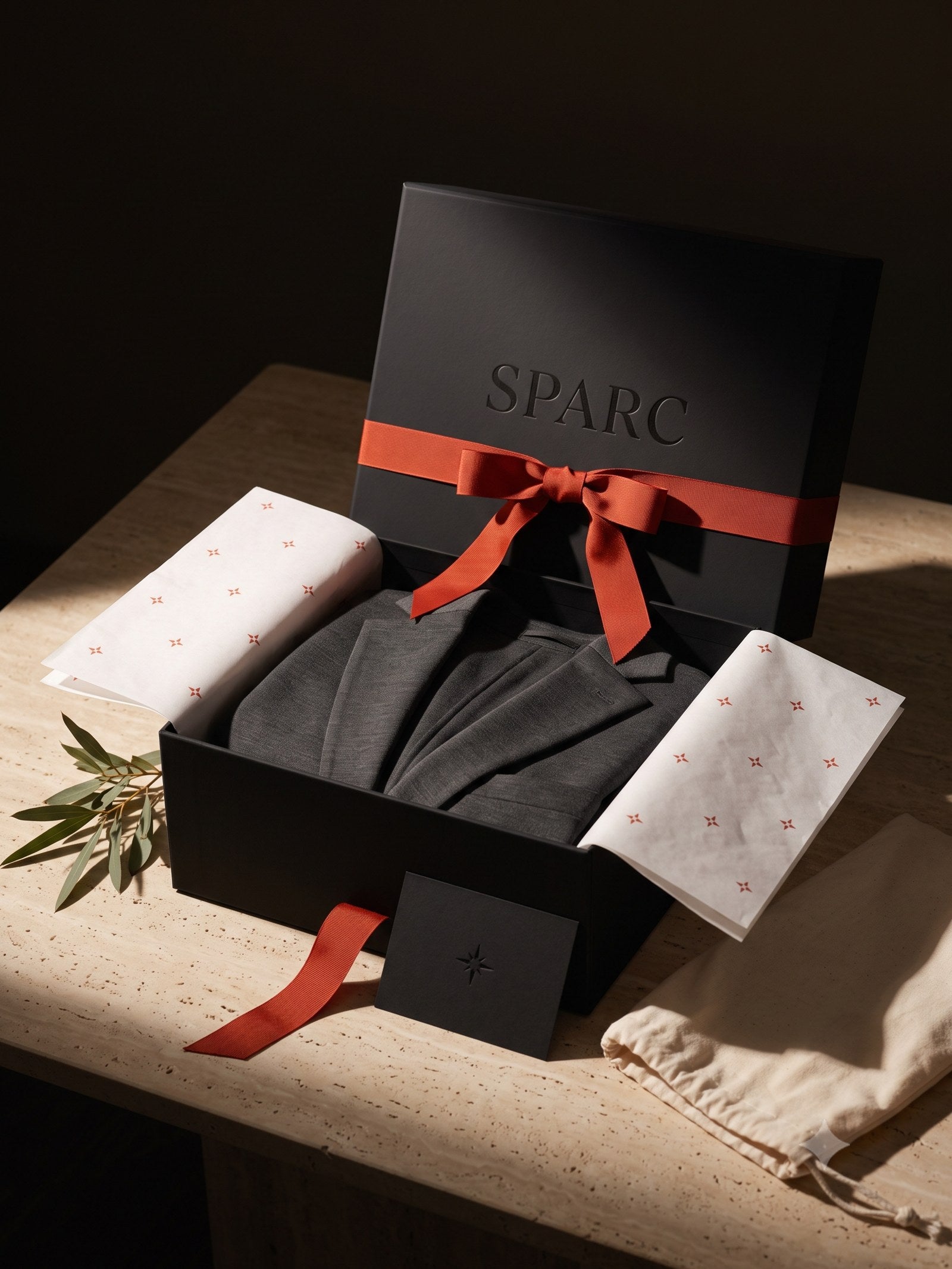 Lintel Ponte Suit Set, the box