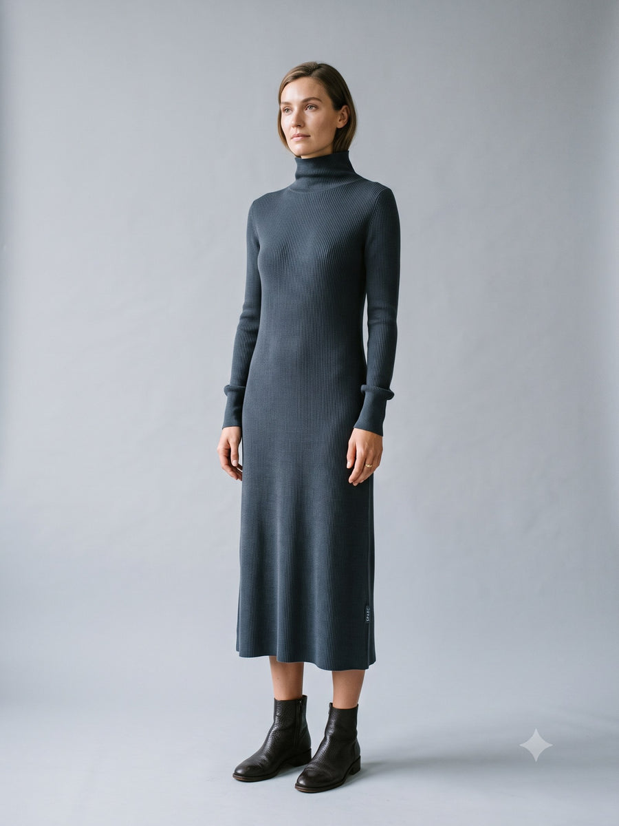 Mullion Merino Rib Knit Midi