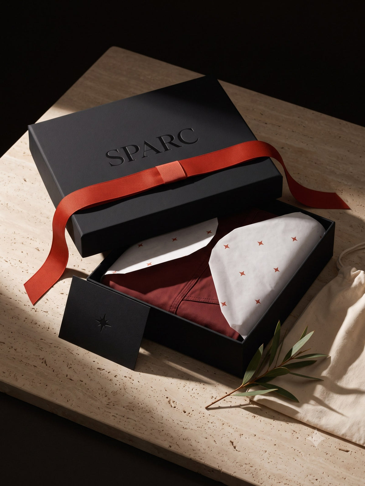 Pivot Cotton Barrel Pant, the box