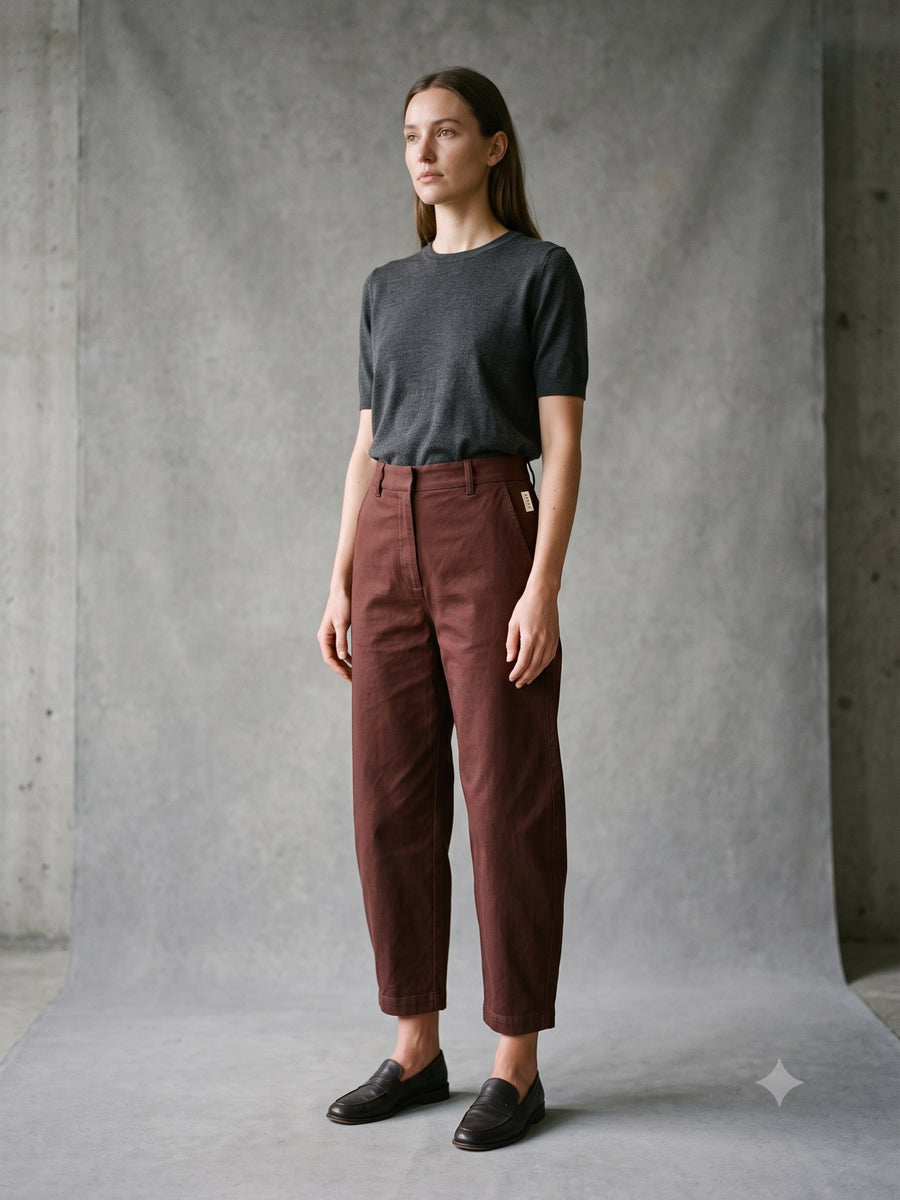 Pivot Cotton Barrel Pant