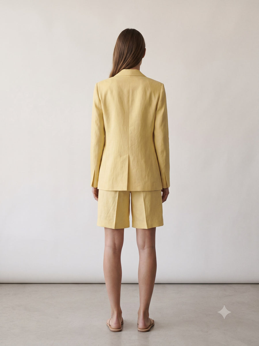 Tinder Linen-Silk Bermuda