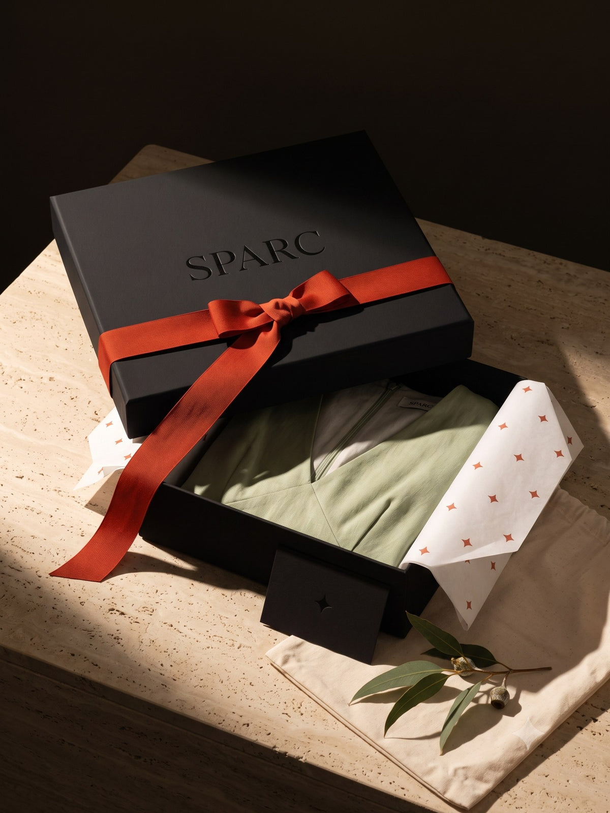 Wick Linen-Silk Jumpsuit, the box